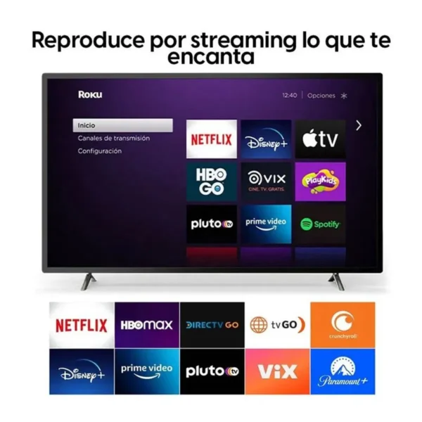 Convertidor a Smart TV Roku Express 4K, HDR transmisión inalámbrica, control remoto simple, incluye cable HDMI premium - Imagen 5