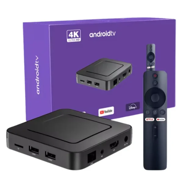 Android Tv box Z6 con control a voz