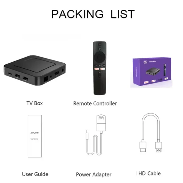 Android Tv box Z6 con control a voz - Imagen 5