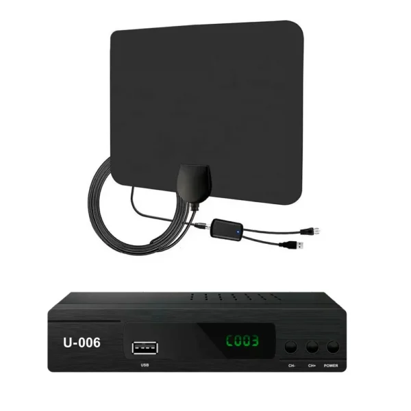 Sintonizador Digital Tdt Full Hd Antena Digital Interior