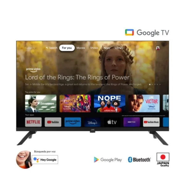 Smart Tv JVC Led 43" Smart Full HD Google Tv LT-43KB338 - Imagen 2