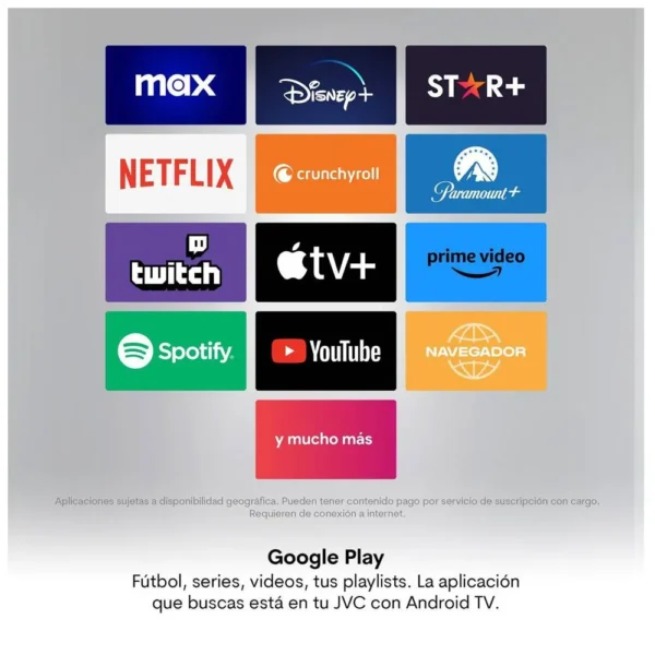Televisor JVC 32" HD Android Tv LT-32KB127 Led - Imagen 6
